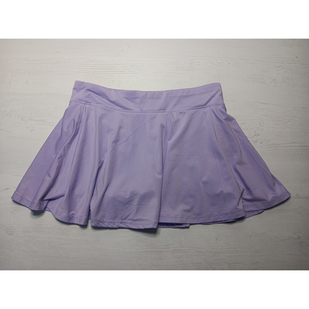 BCG Skort Purple Polyester Tennis Golf Pickle Ball Athletic Skort~sz. L Pocket